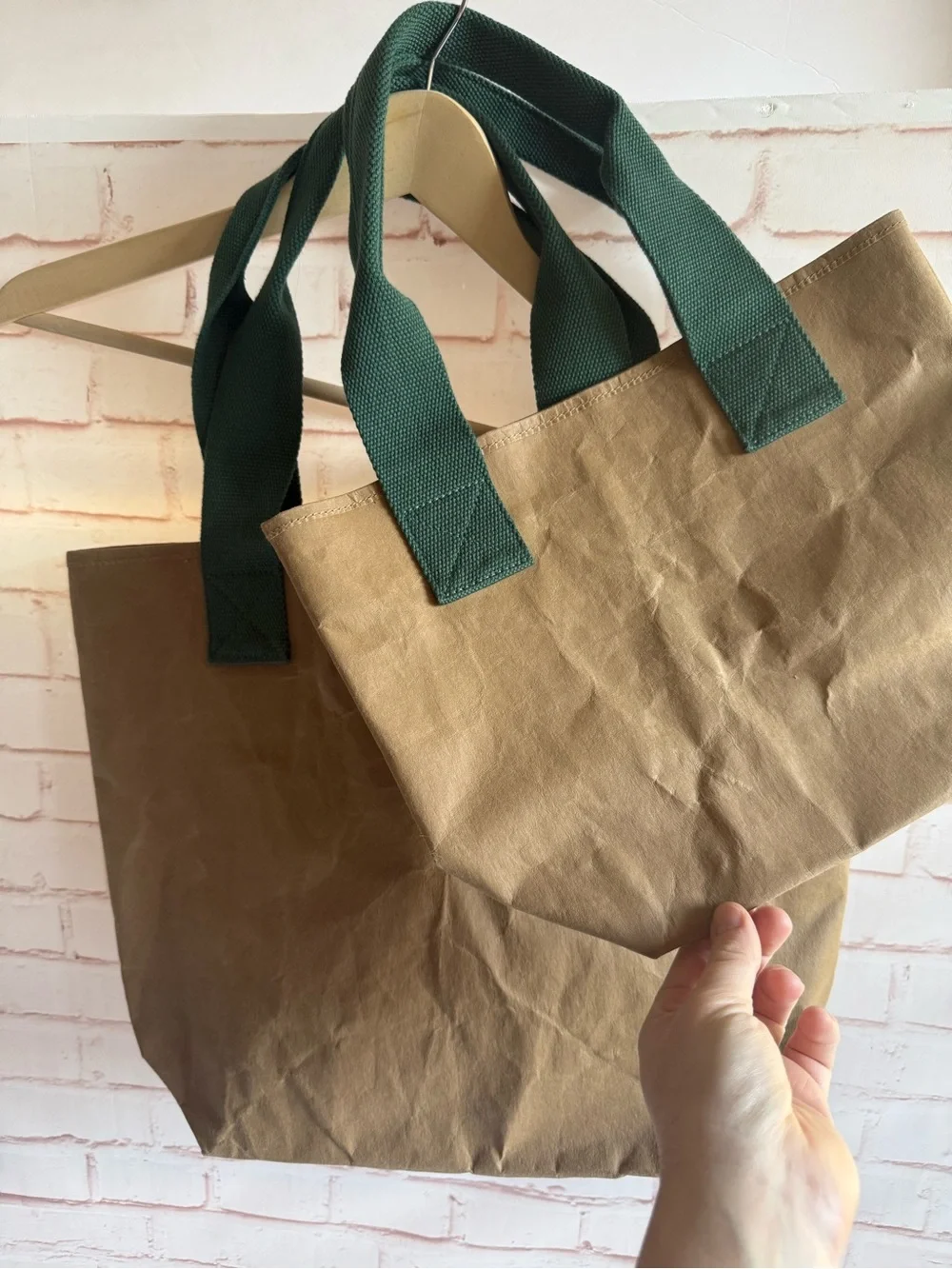 Hearth and Hand Brown Kraft Style Totes
